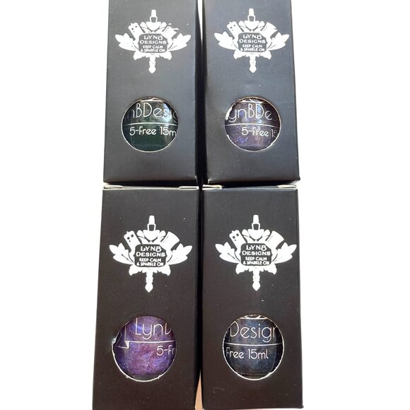 3629 NAIL POLISH LYNB DESIGNS MADE IN US MANICURE - Picture 3 of 4